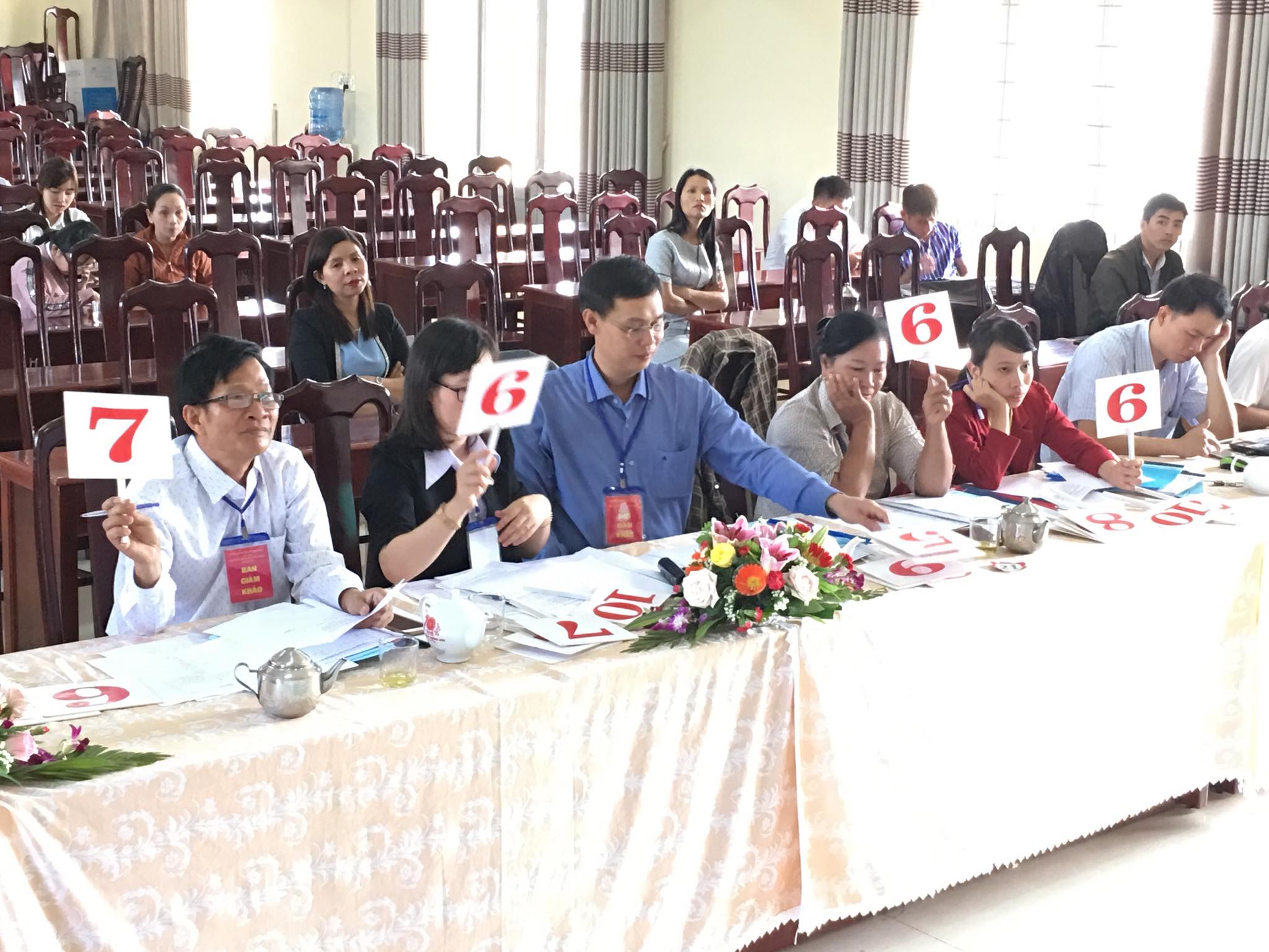 Huyện ủy tổ chức Hội thi báo cáo viên giỏi